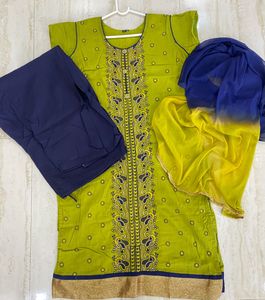 Kurta With Pant And Dupatta
