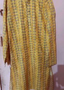 Yellow Men Kurta