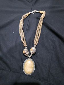 Banjara Style Fashion Necklace And Free Stone Mala