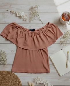 Off-Shoulder Ruffle Top