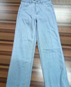 Light Wash Wide Leg Jeans
