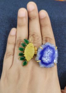 Druzy Stone Ring