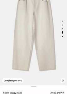 Vintage Tan Beige  Denim Jeans