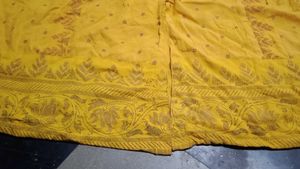 Yellow Cotton Ethnic Skirt