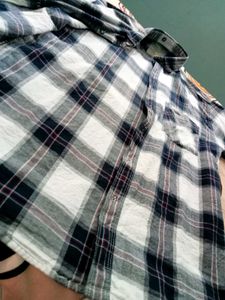 Men&#39;s Plaid Shirt Sleeve Button Down