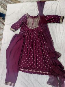 Festive Wear Kurta Set Woth Dupatta