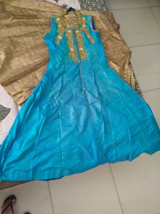 Buy 1 party wear kurta and skirt, Get 1 gown Free