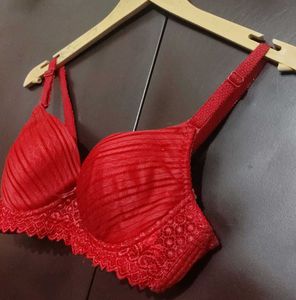 Red🔴 Beautiful Bra For 34 Bust