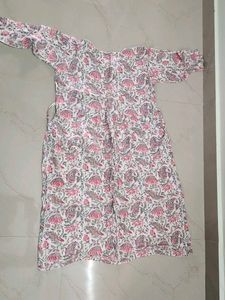 Floral Print Kurta