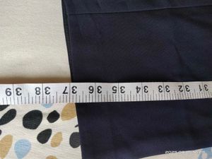 Navy Blue Trousers - 34 waist