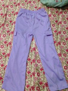 Lavender Cargo Pants