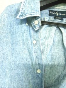 orignal denim ralph lauren shirt
