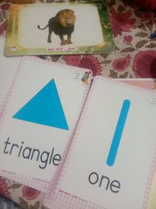 Letters And Numbers Flash Cards