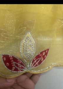 Elegant Yellow Saree