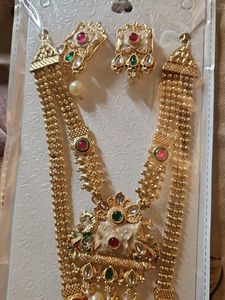 Elegant Gold-Tone Necklace Set