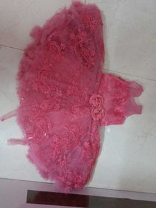 Elegant Pink Party Dress