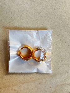 Golden With Moti Design Earning For Girls