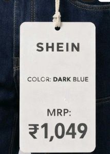 Dark Wash Denim Cargo Pants 100% new box pack