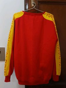 Balenciaga Red Sweatshirt