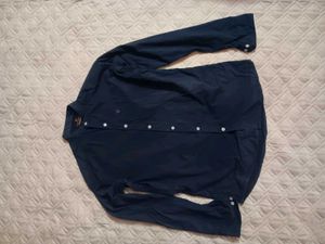 Navy Blue Long Sleeve Shirt