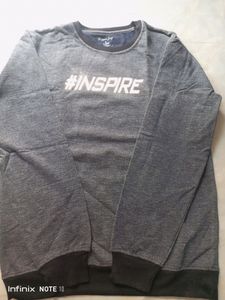 Hardly Used Dazzle Brand Grey Mens Sweatshirt (XL)