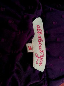 Rich Wine Dobby Weave Maxi Skirt