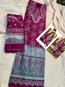 combo Unstitched Dress Material