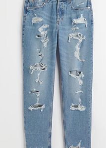 Ripped Jeans Blue H&M