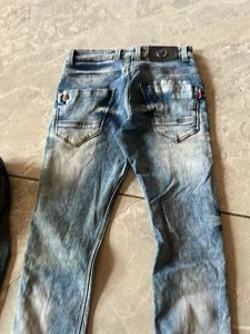 Stylish Blue Wash Jeans 28 size
