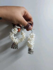 Floral Jhumka Earrings
