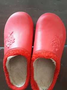 Red Winter Shoes