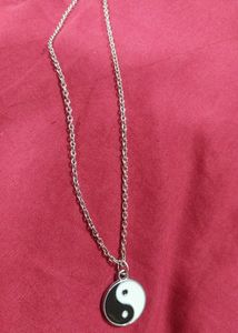 Silver CHAIN Symbol - Peace