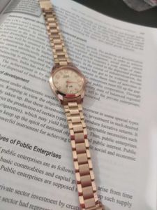 Rose Gold Quartz Watch