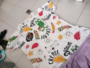Fun Graphic Print Tee