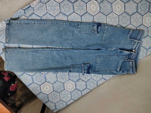Blue Cargo Jeans