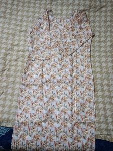 Floral Print Kurta