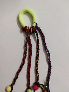 Colorful Braided Hair Tie