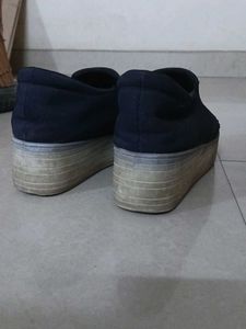 Stylish Sparkly Blue Sneakers