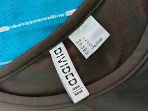 H&amp;m Brown Casual Top