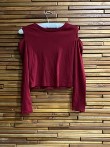 Smart Shoulder Cut Details Top