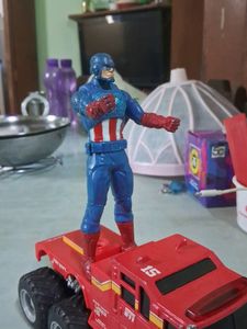 Combo Captain America And Firetruck