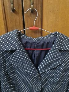 Polka Dot Blazer