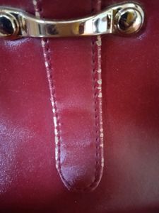 Maroon Color Handbag