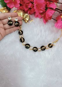 Handmade Indowestern Necklace Set Chokar Party Wea