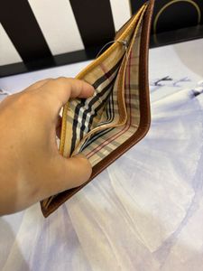 Burberry Check Bi-fold Wallet