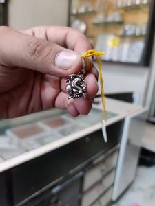 925 Pure Silver Ganeshji Pandent 🕉️🙏