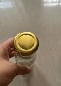 Set Of 6 Glass Bottles