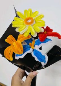 Pipe Cleaner Flower Bouquet