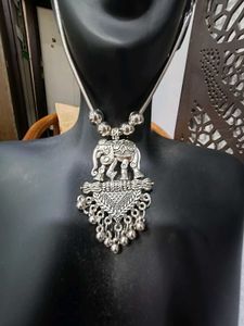 Elephant Pendant Necklace