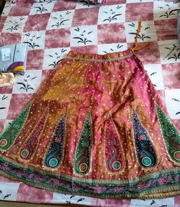 Embroidered Lehenga Choli Set